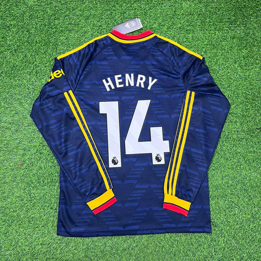 Thierry Henry Arsenal Special Edition Long Sleeve Football Jersey