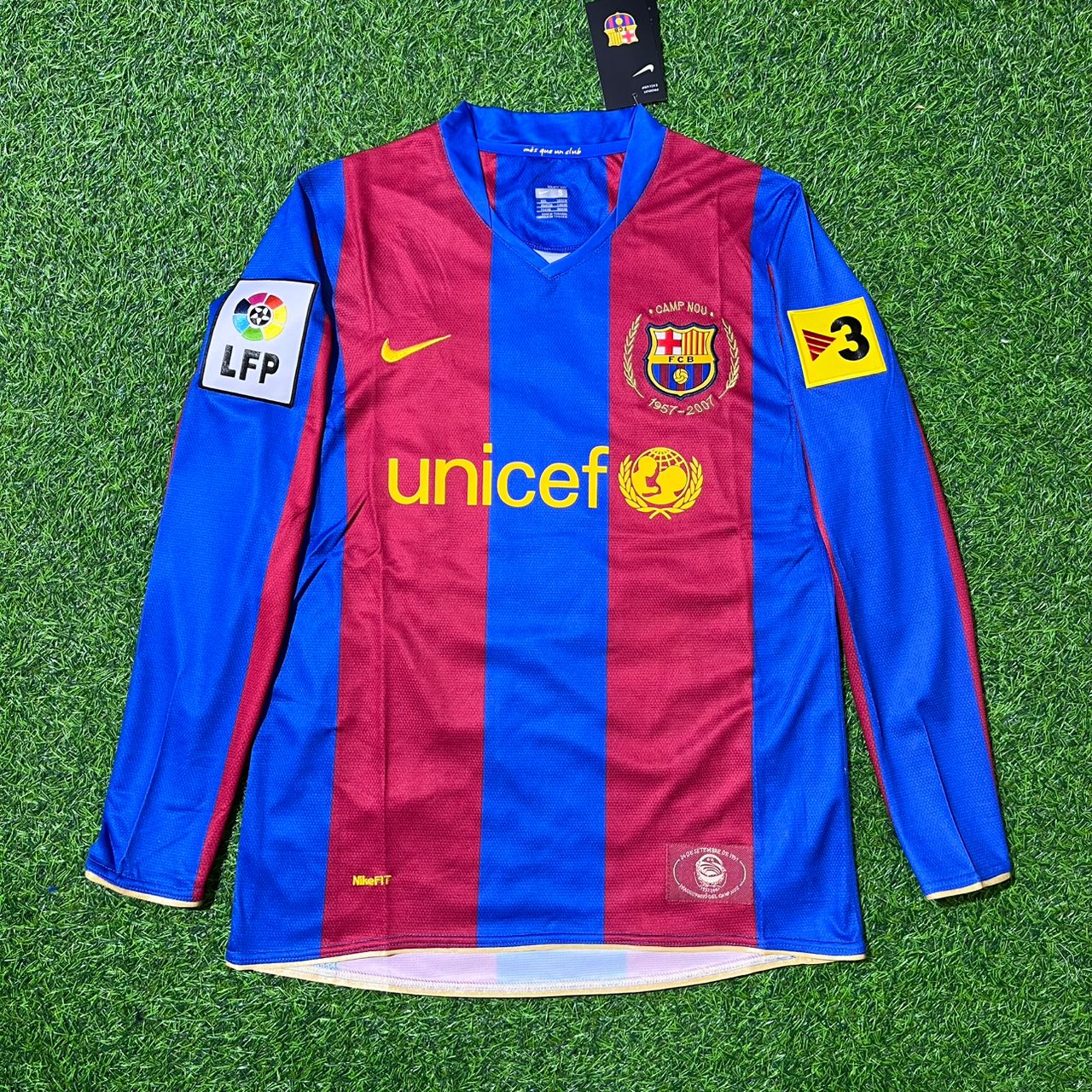 Thierry Henry Barcelona 2007 Retro Football Jersey
