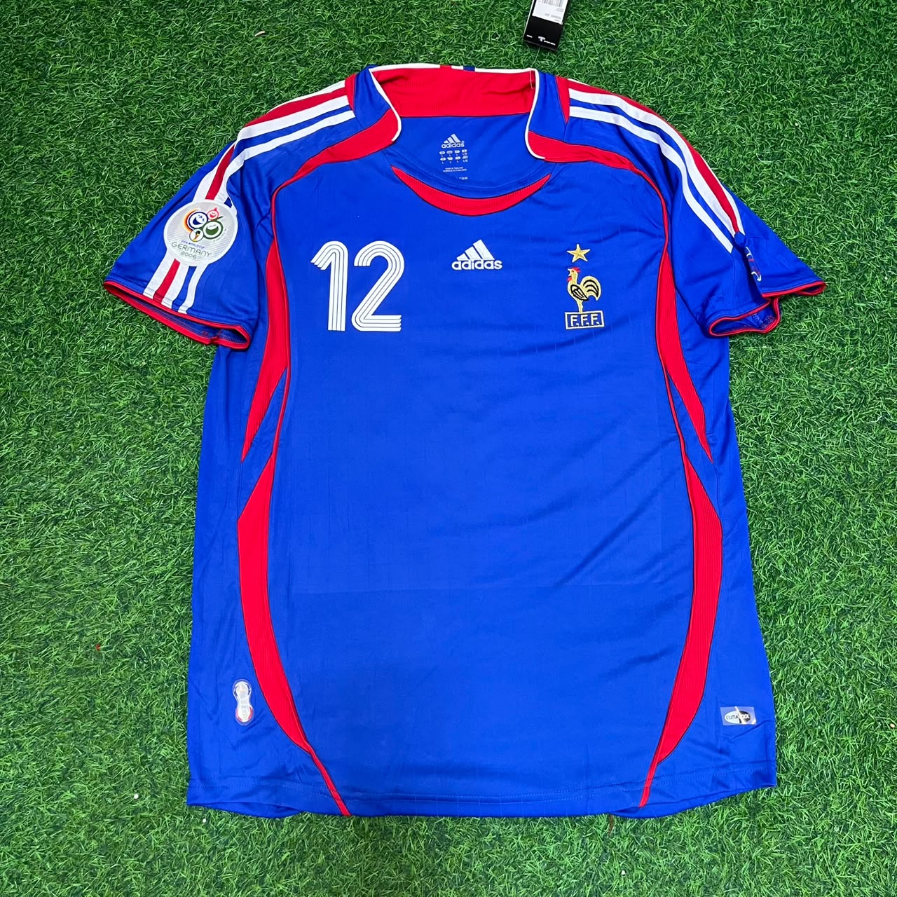 Thierry Henry France 2006 World Cup Blue Retro Kit – | Trikot | Maillot Soccer Shirt