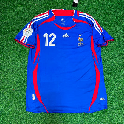 Thierry Henry France 2006 World Cup Blue Retro Kit – | Trikot | Maillot Soccer Shirt