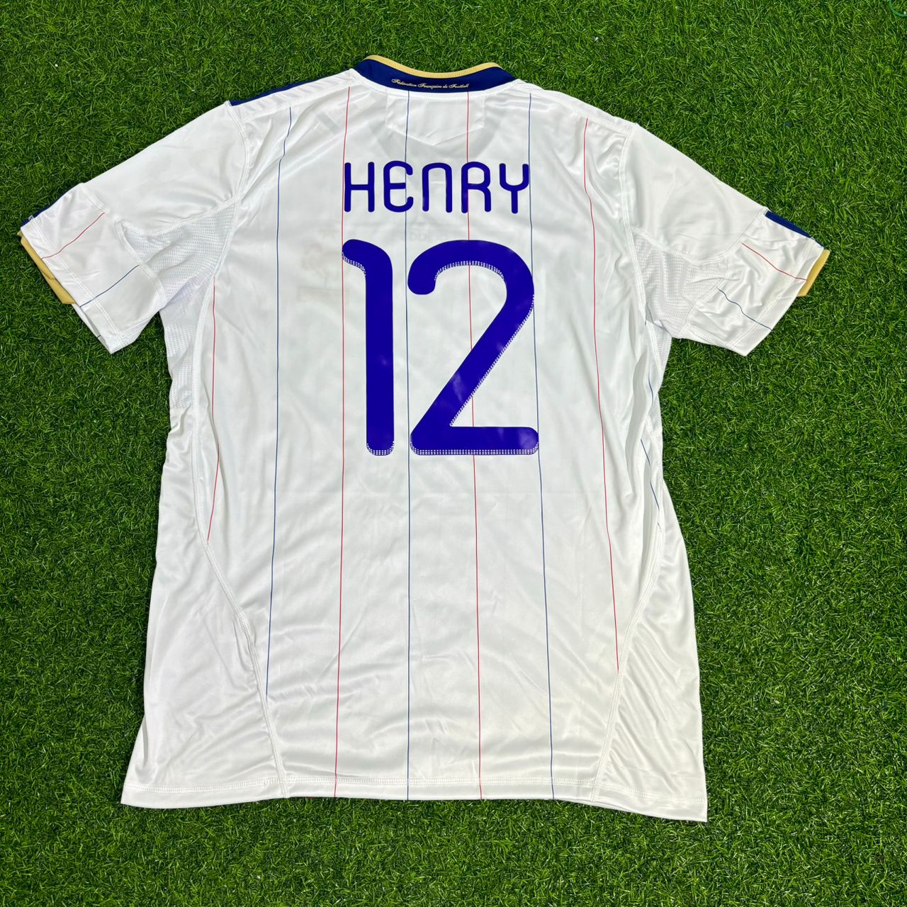 Thierry Henry France EURO 2004 Retro Football Jersey Kit