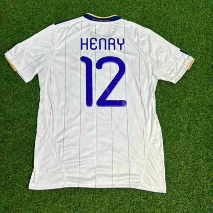 Thierry Henry France EURO 2004 Retro Football Jersey Kit