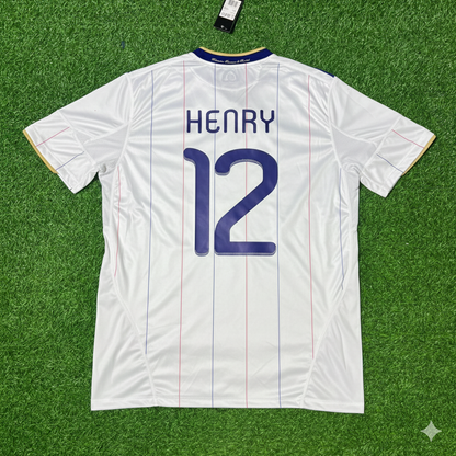 Thierry Henry France EURO 2004 Retro Football Jersey Kit