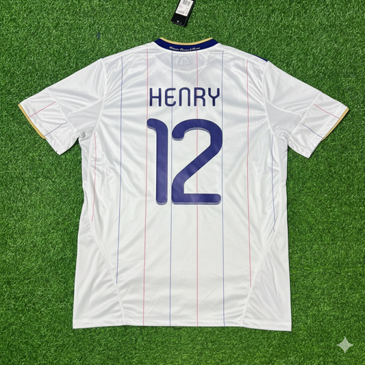 Thierry Henry France EURO 2004 Retro Football Jersey Kit