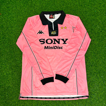Thierry Henry #6 Juventus 1995 Pink Maglia Kit Jersey Trikot Maillot