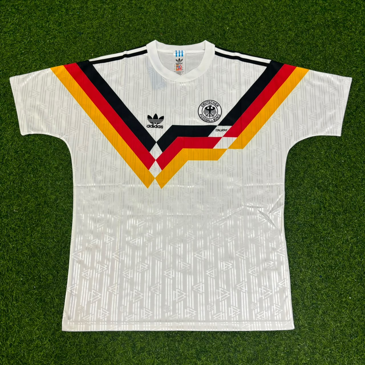 Thomas Berthold Deutschland 1990 FIFA Fussball-Weltmeisterschaft Retro Trikot-Set