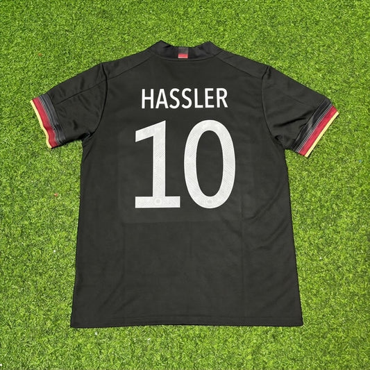 Thomas Häßler #10 Germany Black Retro Football Jersey