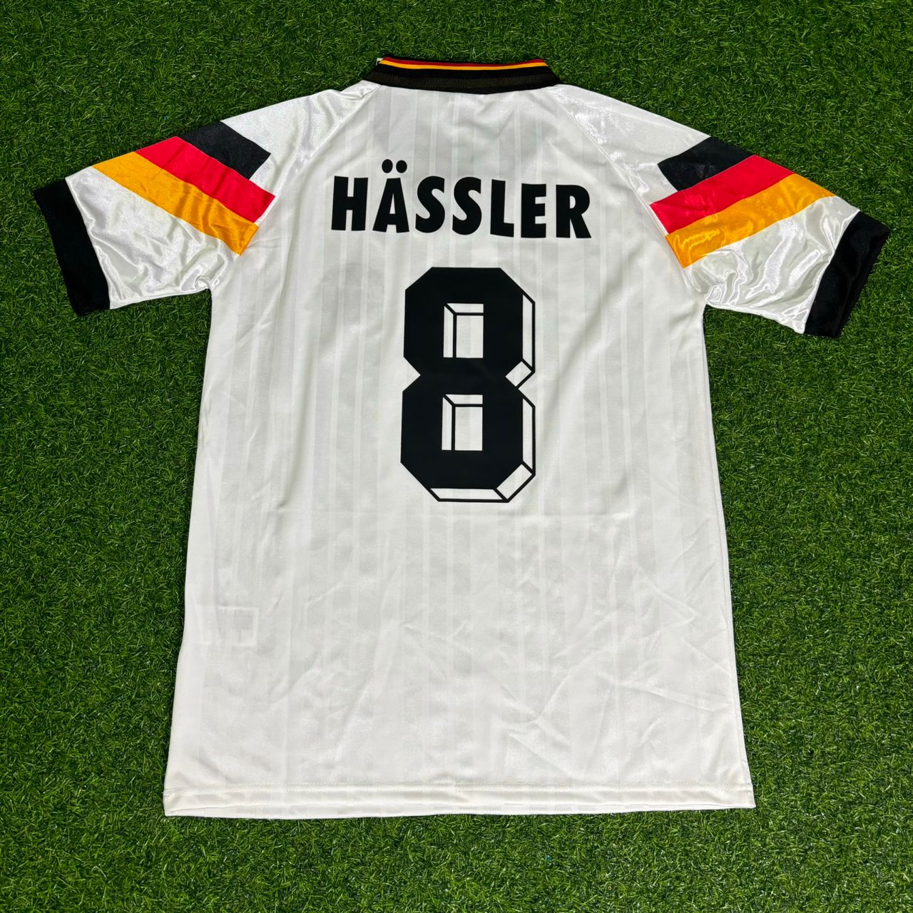 Thomas Häßler Hässler #8 Deutschland 1992 Heim Retro Trikot