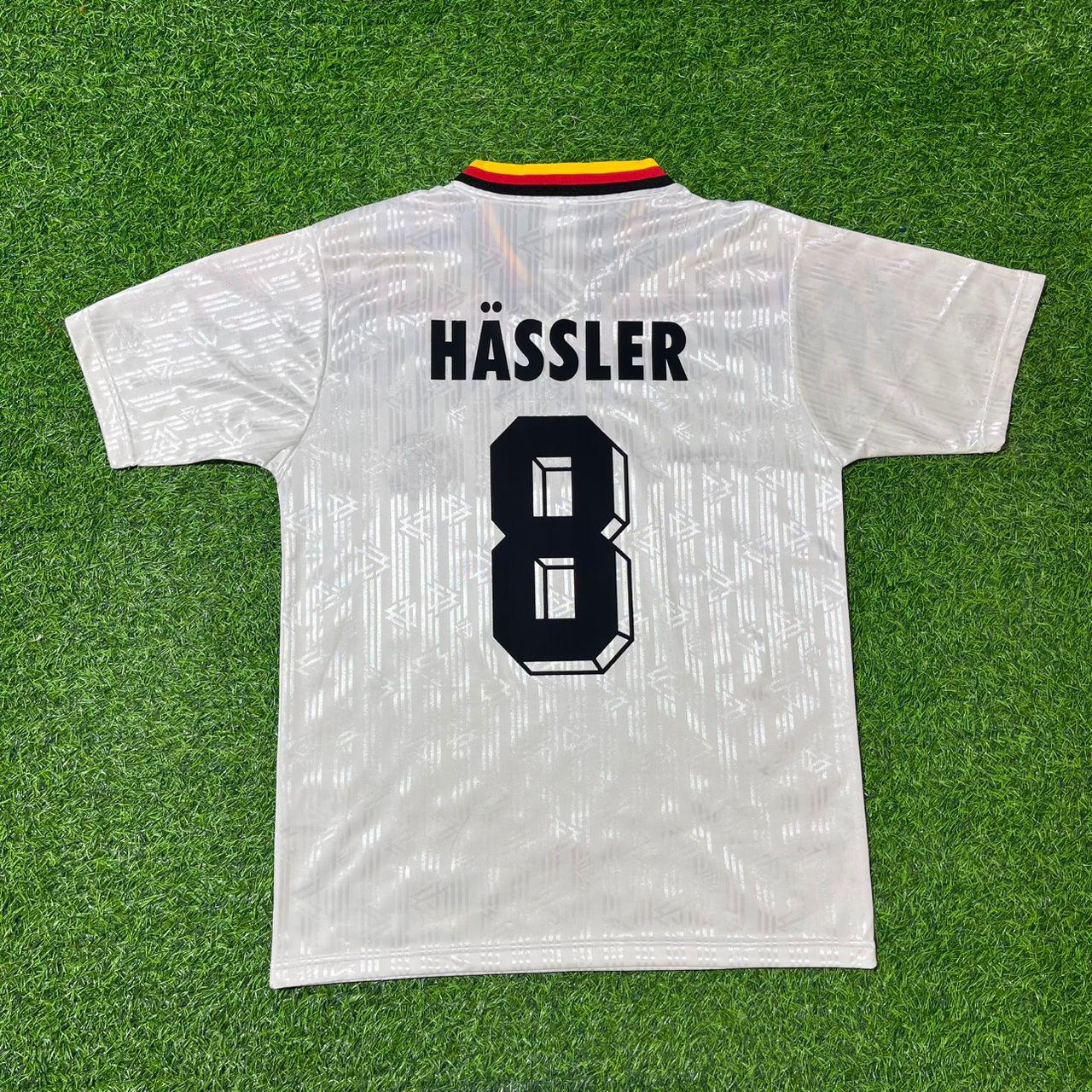 Thomas Hässler Deutschland 1994 Weltmeisterschaft Retro Football Jersey Kit