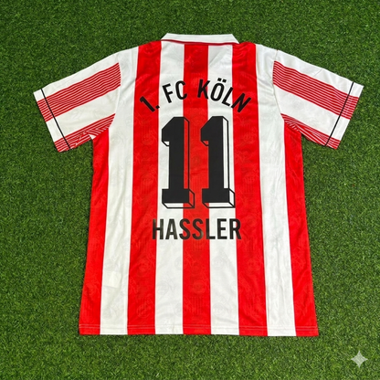 Thomas Häßler #11 FC Köln Retro Trikot Fußballtrikot