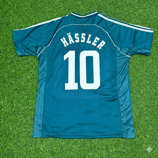 Thomas Hässler Germany 1998 World Cup Away Retro Football Jersey