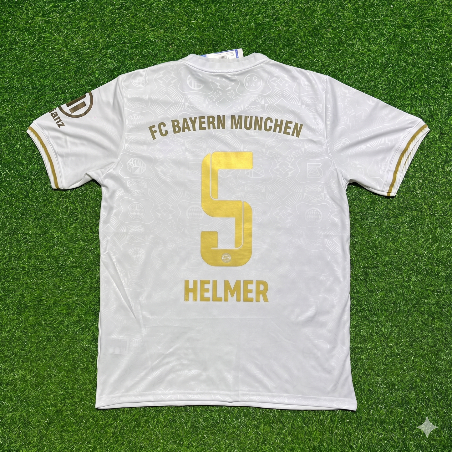 Thomas Helmer #5 FC Bayern München 125 Years Anniversary Special-Edition White Jersey