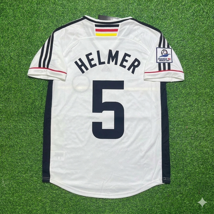 Thomas Helmer Deutschland 1998 Weltmeisterschaft Retro Fußballtrikot