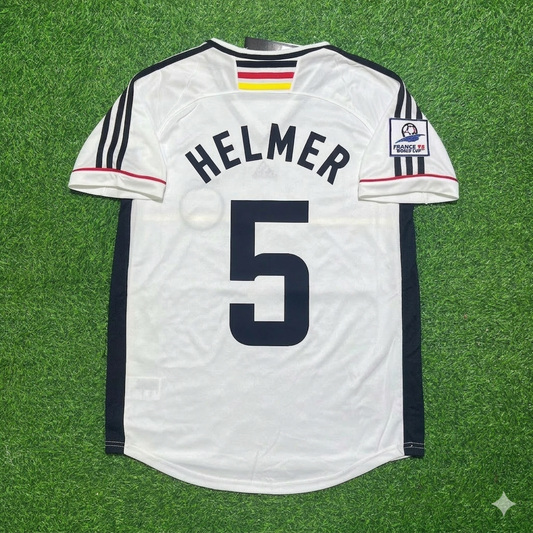 Thomas Helmer Deutschland 1998 Weltmeisterschaft Retro Fußballtrikot