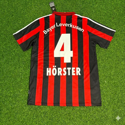 Thomas Hörster Bayer Leverkusen Home Retro Football Jersey