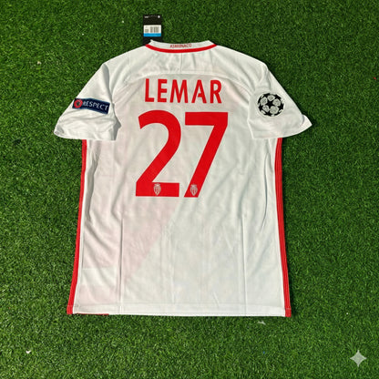 Thomas Lemar Monaco 2016-17 Champions League Retro-Trikot Fußballtrikot
