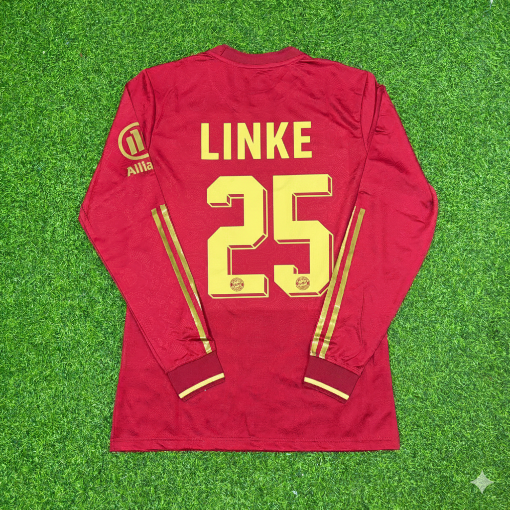 Thomas Linke 25- Bayern München 125 Jahre Spezial-Edition Fußballtrikot