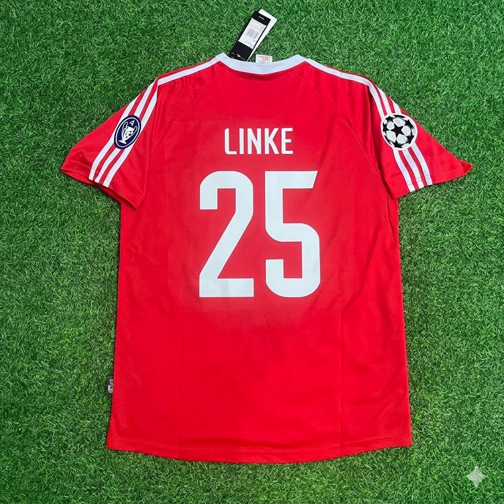 Thomas Linke 25- FC Bayern Munich 2000-2001 Retro Jersey | Kit | Trikot Soccer Shirt