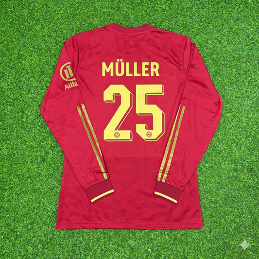 Thomas Müller 25-Bayern München 125 Jahre Spezial-Edition Fußballtrikot