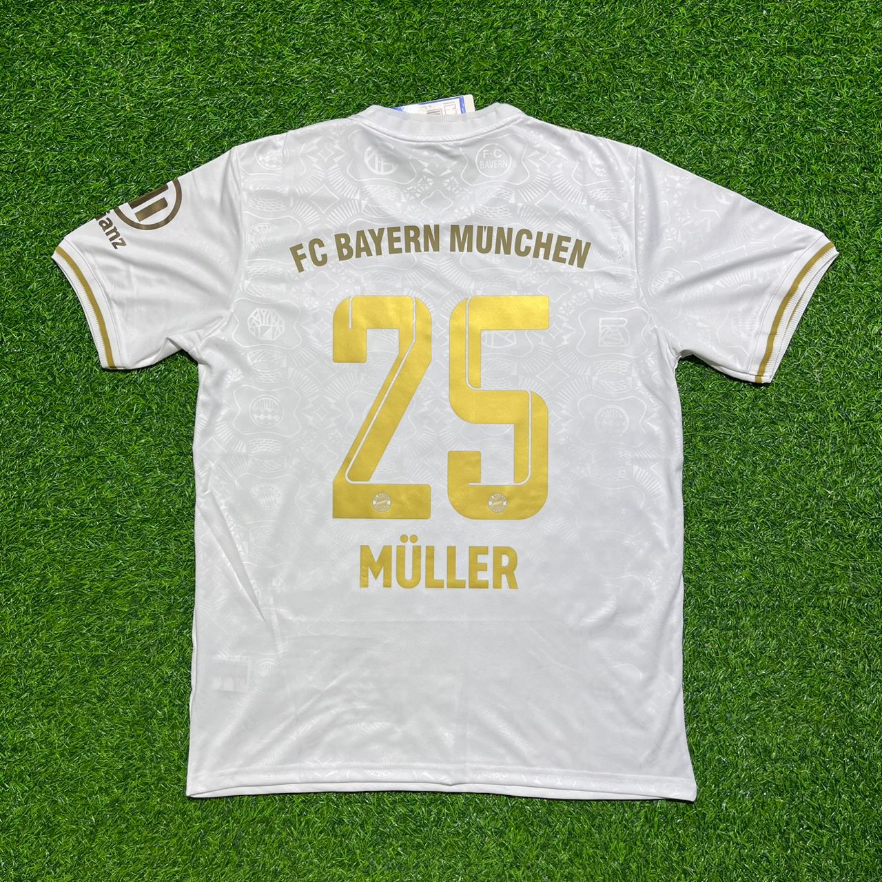 Thomas Müller #25 FC Bayern München 125 Years Anniversary Special-Edition White Jersey