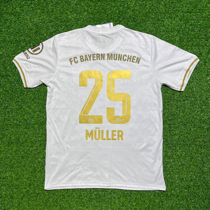 Thomas Müller #25 FC Bayern München 125 Years Anniversary Special-Edition White Jersey
