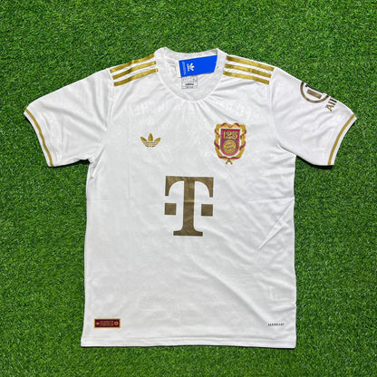 Stefan Effenberg #11 FC Bayern München 125 Years Anniversary Special-Edition White Jersey