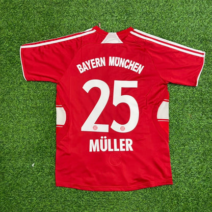 Thomas Müller Bayern Munich 2007–2009 Retro Football Jersey Kit