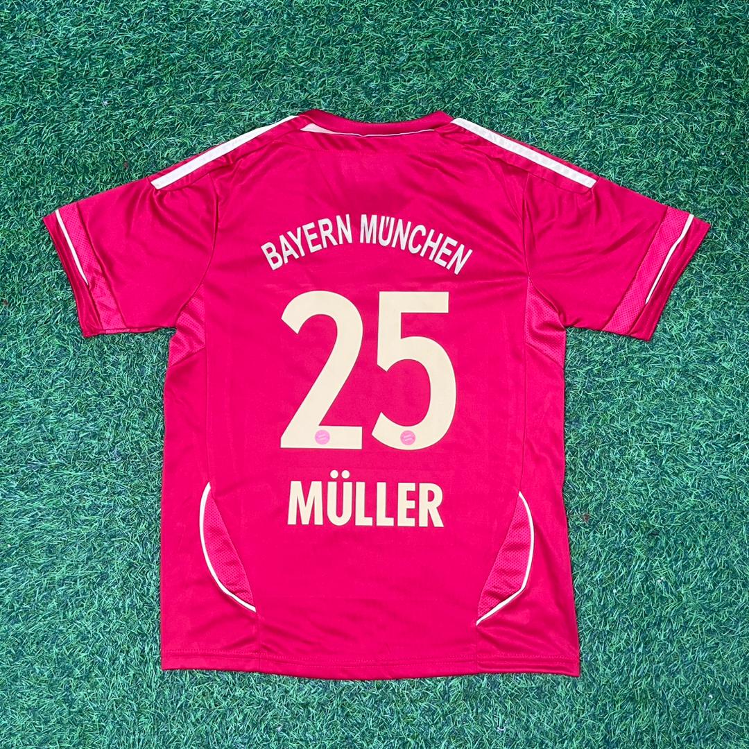 Thomas Muller #25 Bayern Munich 2011-2013 Football Jersey