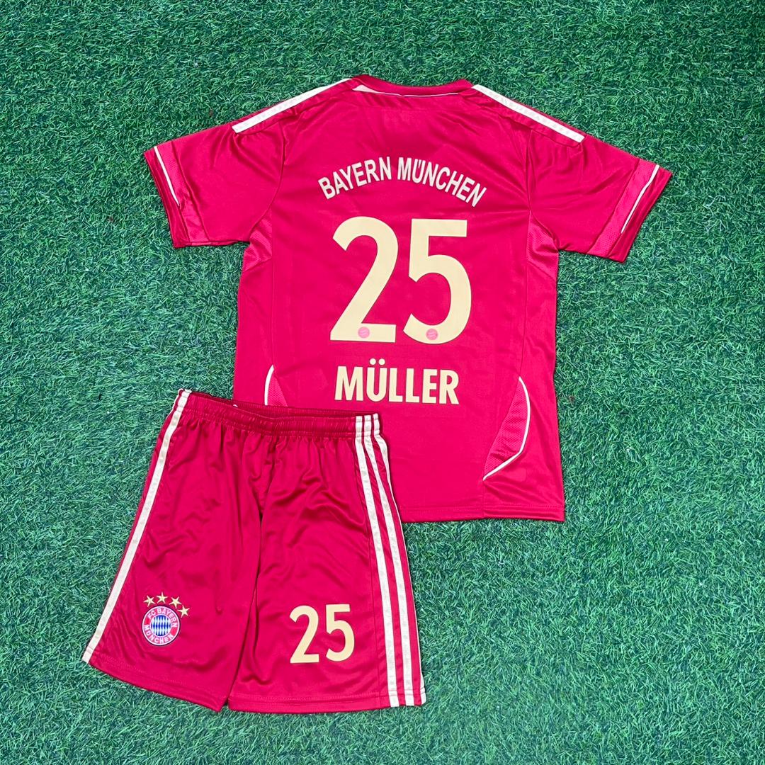 Thomas Muller Bayern Munich 2011-2013 Kids Football Jersey