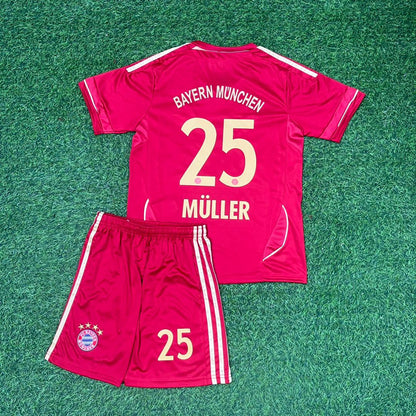 Thomas Muller Bayern Munich 2011-2013 Kids Football Jersey