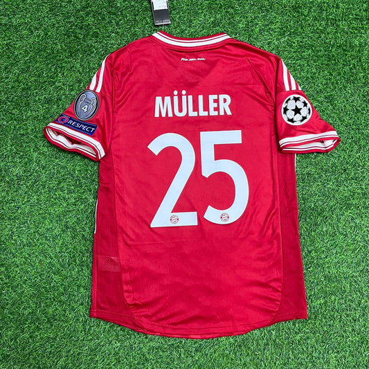 Thomas Müller  Bayern Munich 2013 Champions League Final Jersey Trikot Soccer Shirt