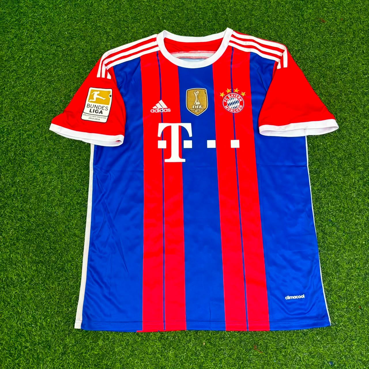 Thomas Müller #25 Bayern Munich 2014 2015 Home Retro Patch Jersey