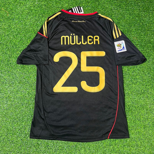 Thomas Müller - Germany Deutschland 2010 World Cup Black Jersey Trikot