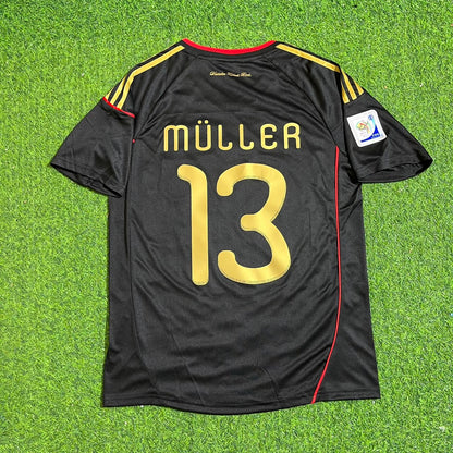 Thomas Müller - Germany Deutschland 2010 World Cup Black Jersey Trikot