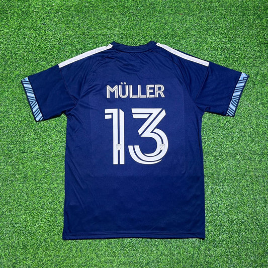Thomas Müller Vancouver Whitecaps MLS New Season 2026 2027 Blue Soccer Kit
