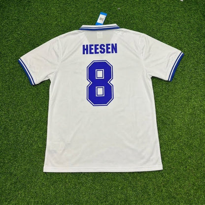 Thomas Von Heesen #8 Hamburger SV 1979/80 Weißes Heimtrikot Retro Fußballtrikot
