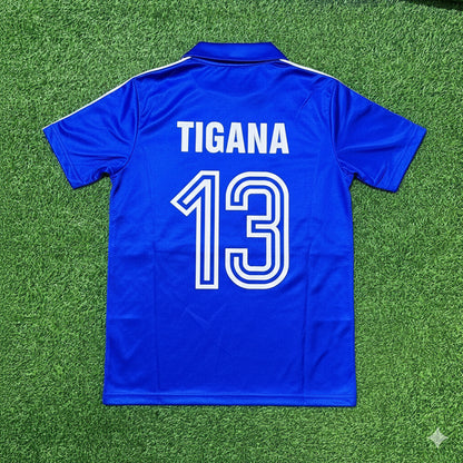 Jean Tigana France 1982 World Cup Retro Football Jersey Retro Trikot