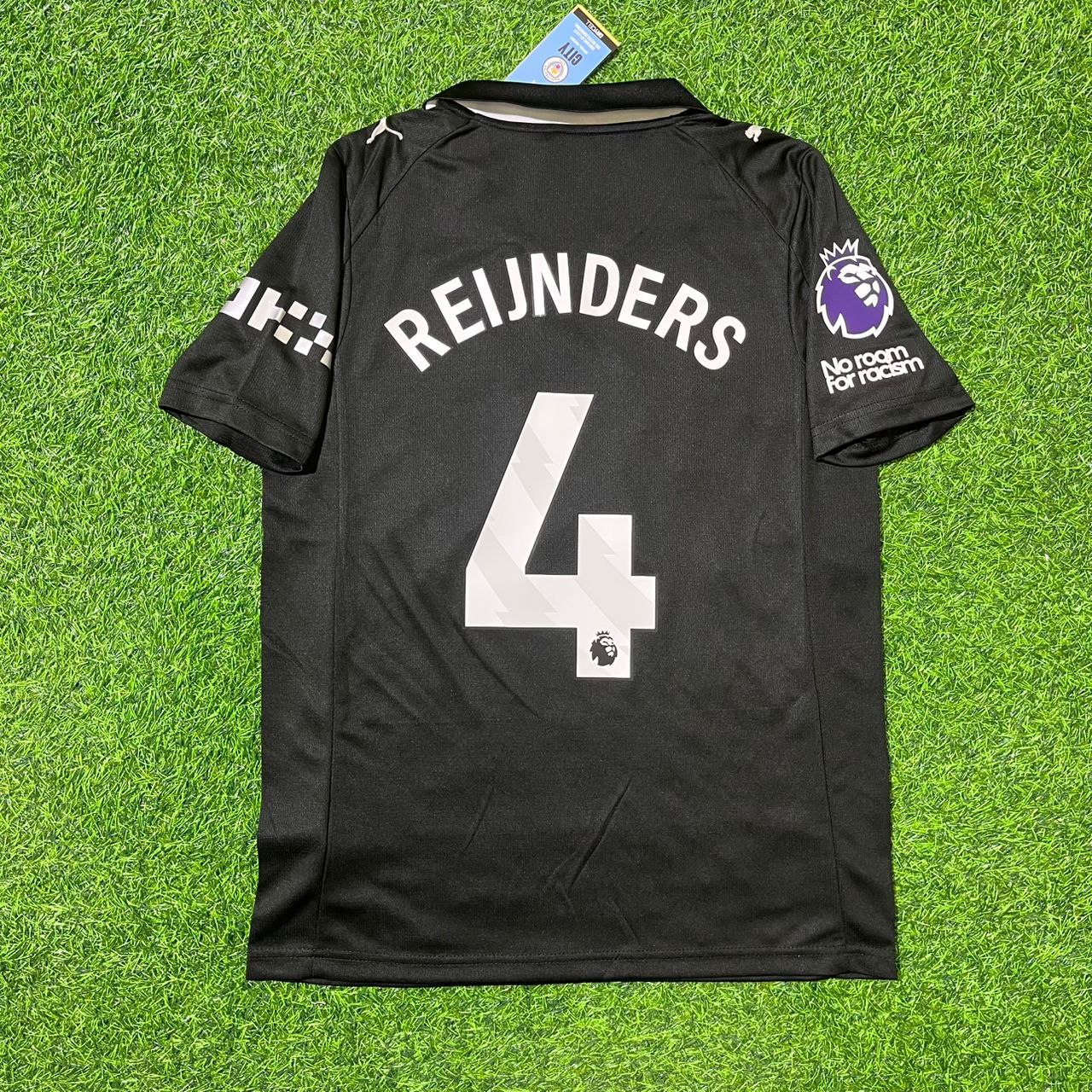 Tijjani Reijnders Manchester City Black New Season 2026 Jersey Maillot