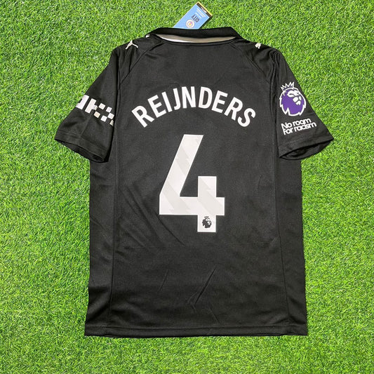 Tijjani Reijnders Manchester City Black New Season 2026 Jersey Maillot