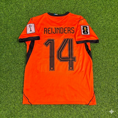 Tijjani Reijnders #14 Netherlands 2026 World Cup New Season Football Jersey