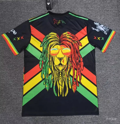 Bob Marley Jamaica Lion Commemorative Special Edition Jersey Maillot Trikot Maglia Camiseta