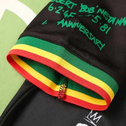 Bob Marley Three Little Birds Commemorative Special Edition Jersey Maillot Trikot Maglia