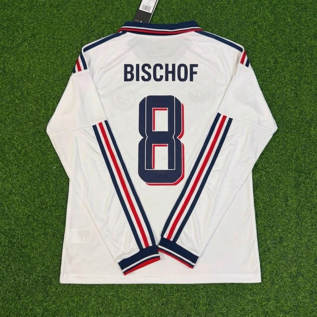 Tom Bischof #8 Bayern Munchen 2027 Away Long Sleeve New season Trikot Soccer Shirt