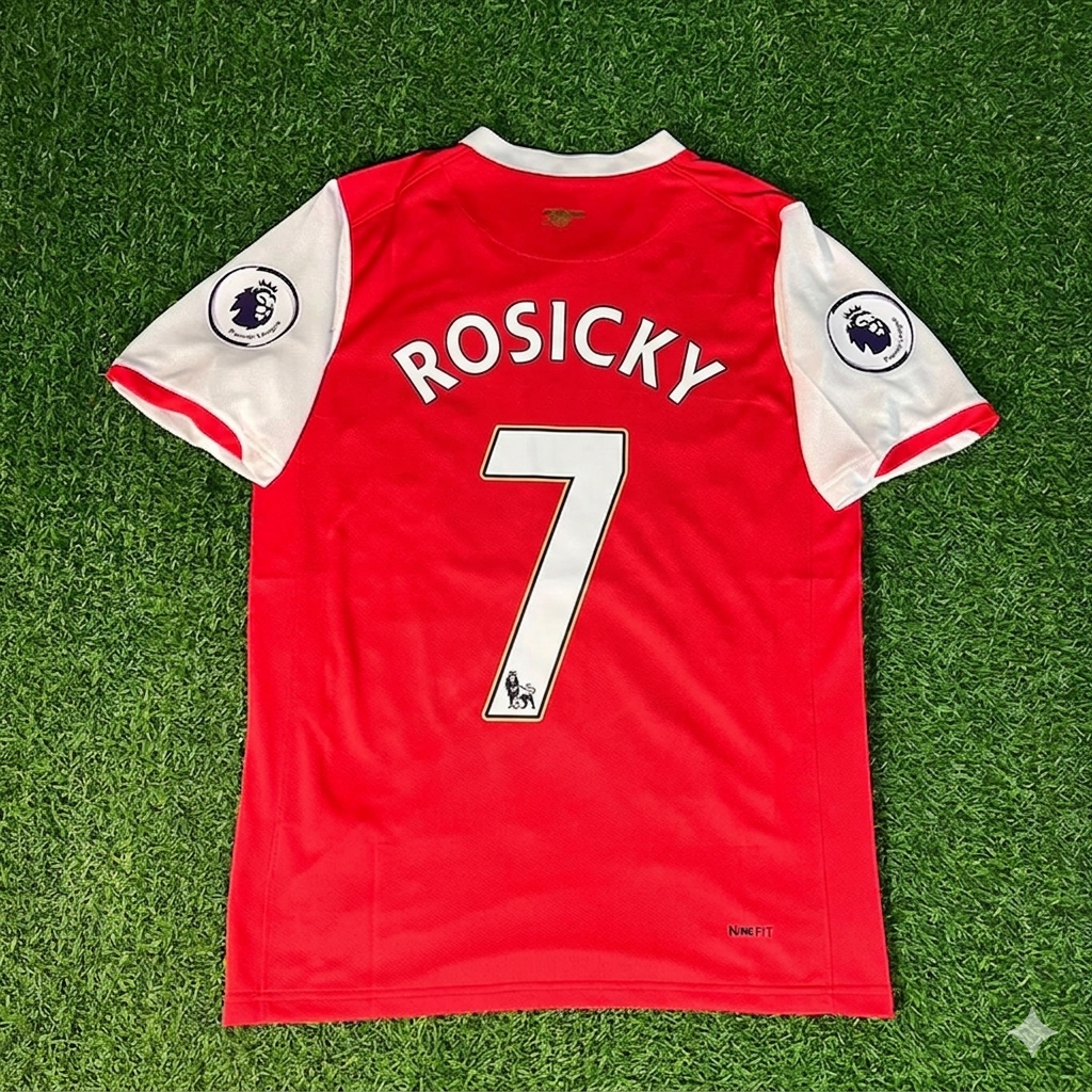 Tomáš Rosický #7 Arsenal 2006/2008 Season Retro Trikot Jersey