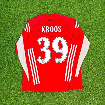 Toni Kroos FC Bayern Munich 2010/11 Red Retro Trikot Jersey Trikot Soccer Shirt