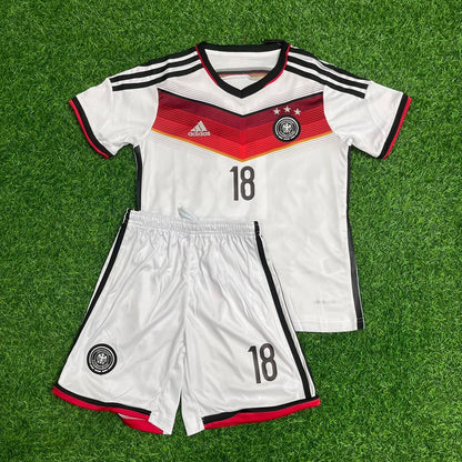Toni Kroos Germany 2014 World Cup Kids Retro Football Jersey