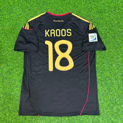 Toni Kroos - Germany Deutschland 2010 World Cup Black Jersey Trikot