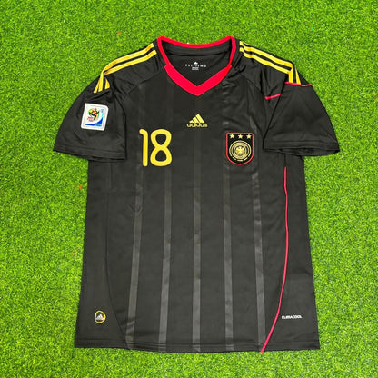 Toni Kroos - Germany Deutschland 2010 World Cup Black Jersey Trikot