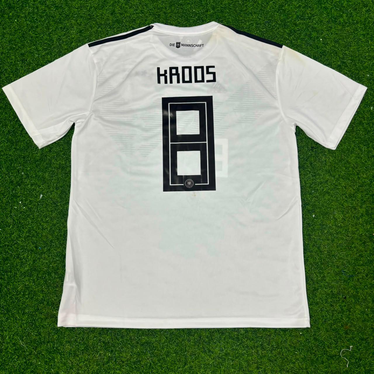 Toni Kroos Germany Deutschland 2018 World Cup Retro Jersey Trikot
