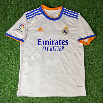 Toni Kroos  Real Madrid Home Short Sleeve Jersey Soccer Shirt